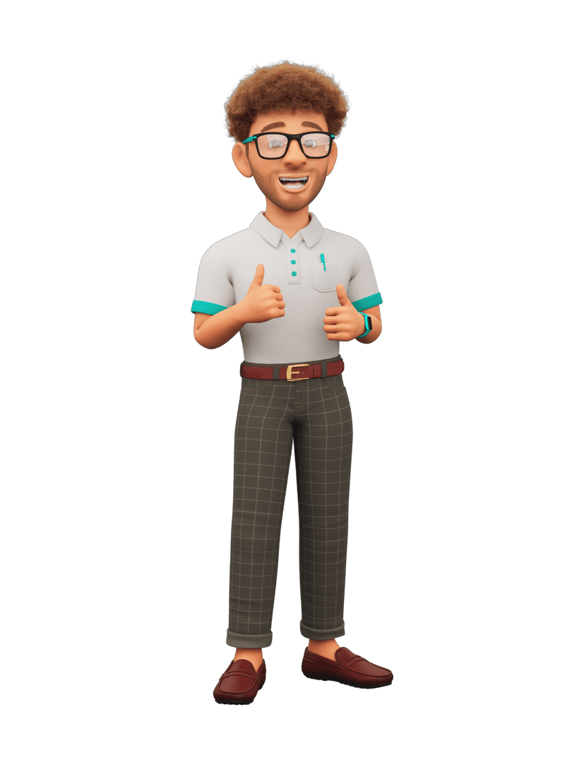 Personnage illustré TechMinds